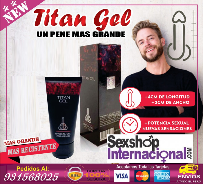 TITAN GEL ORIGINAL EN PERU AGRANDA PENE CELU 931568025